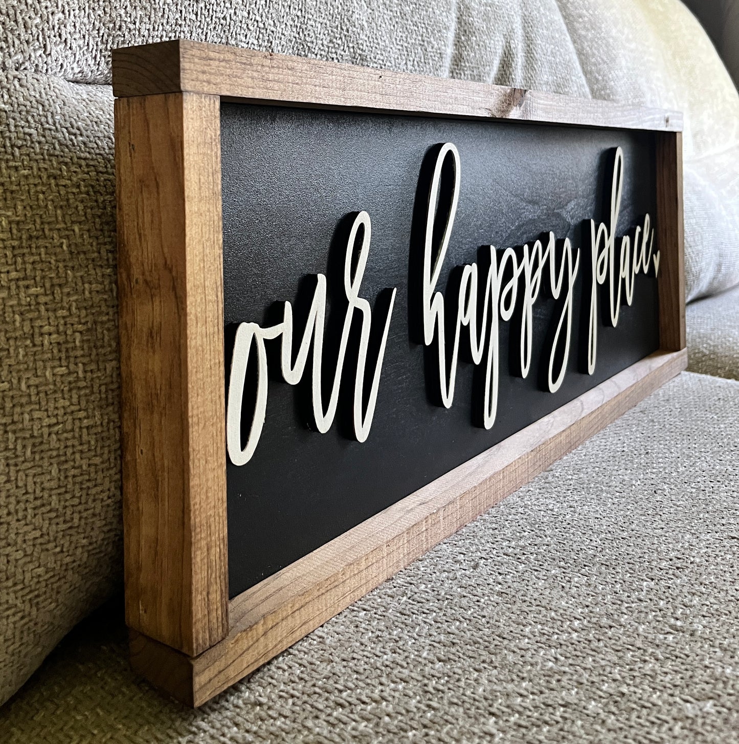 3D Our happy place - 25"