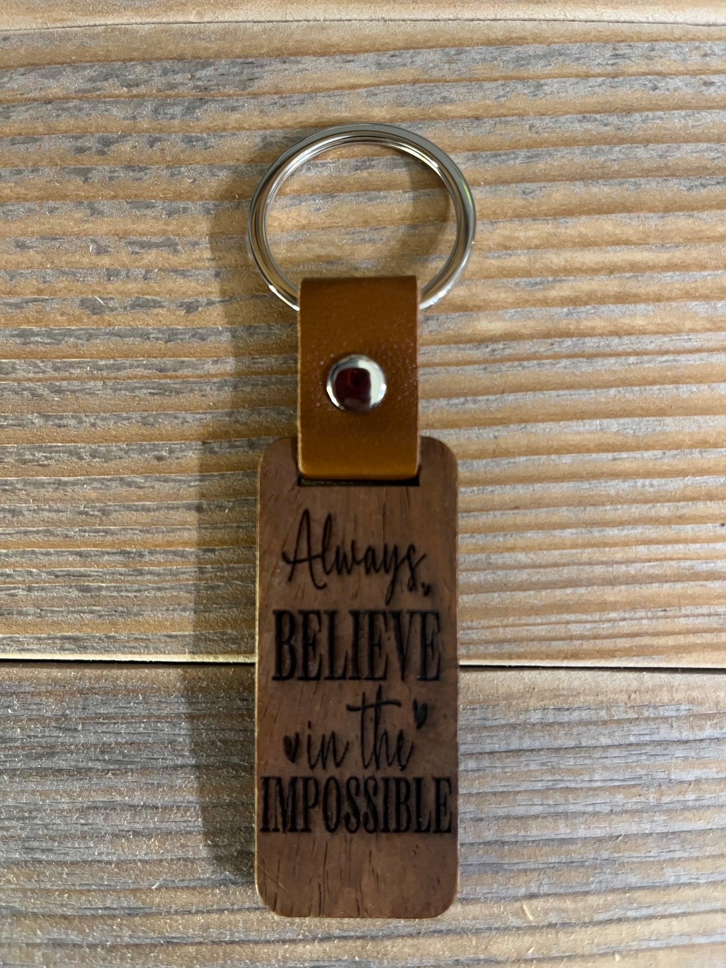 Wood Keychains
