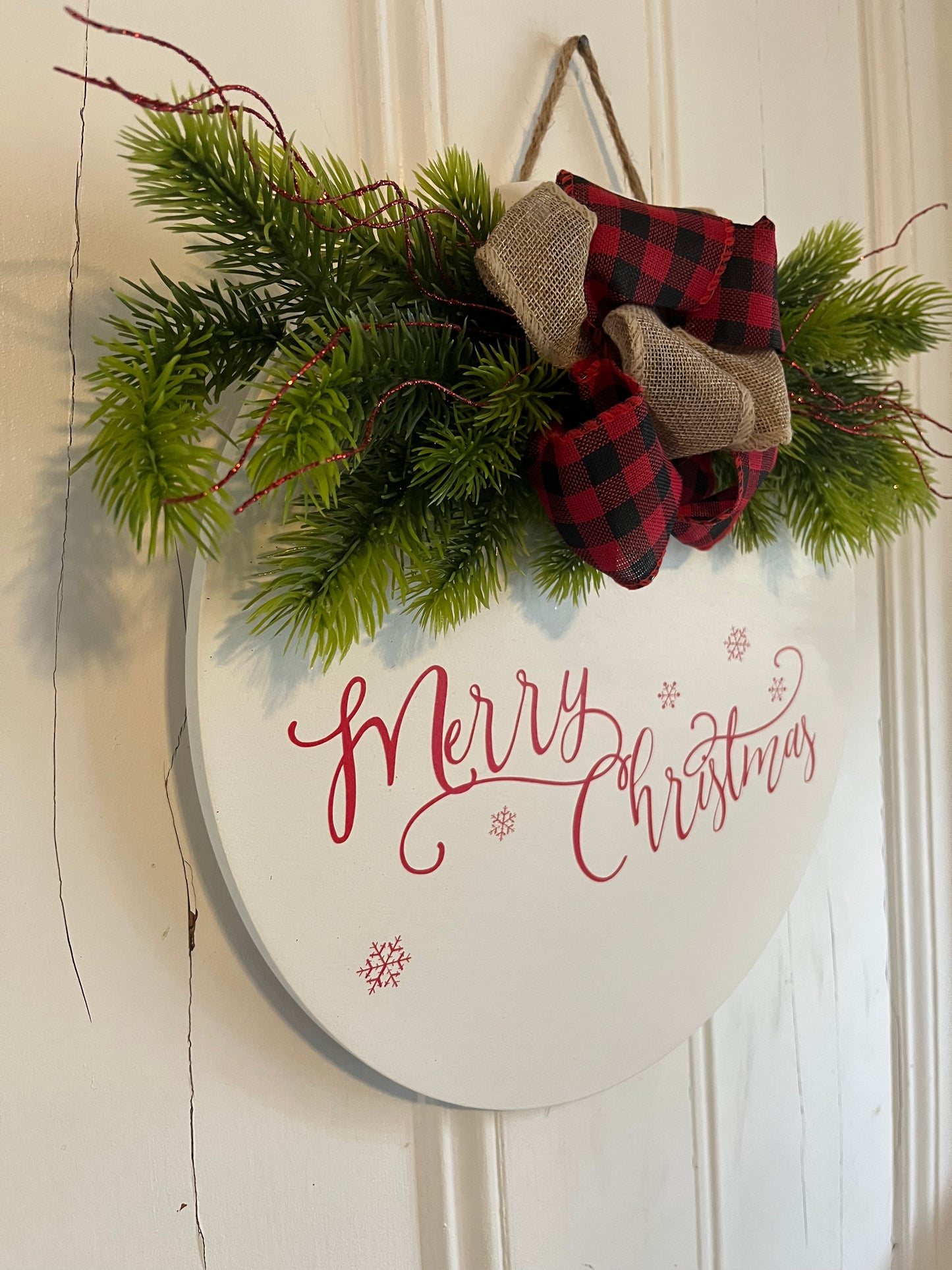 14" Christmas Round