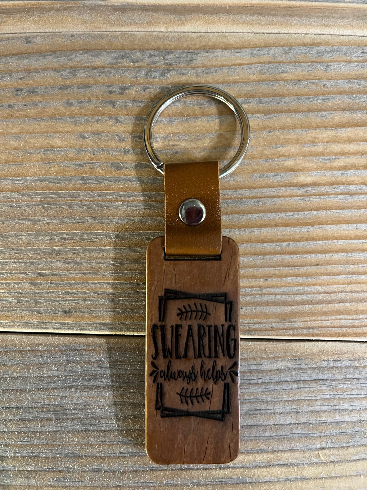 Wood Keychains