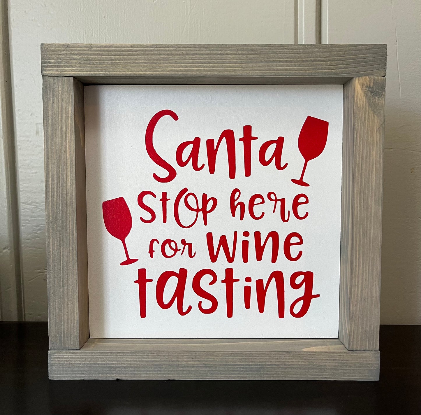 Santa stops here for wine tasting 8"