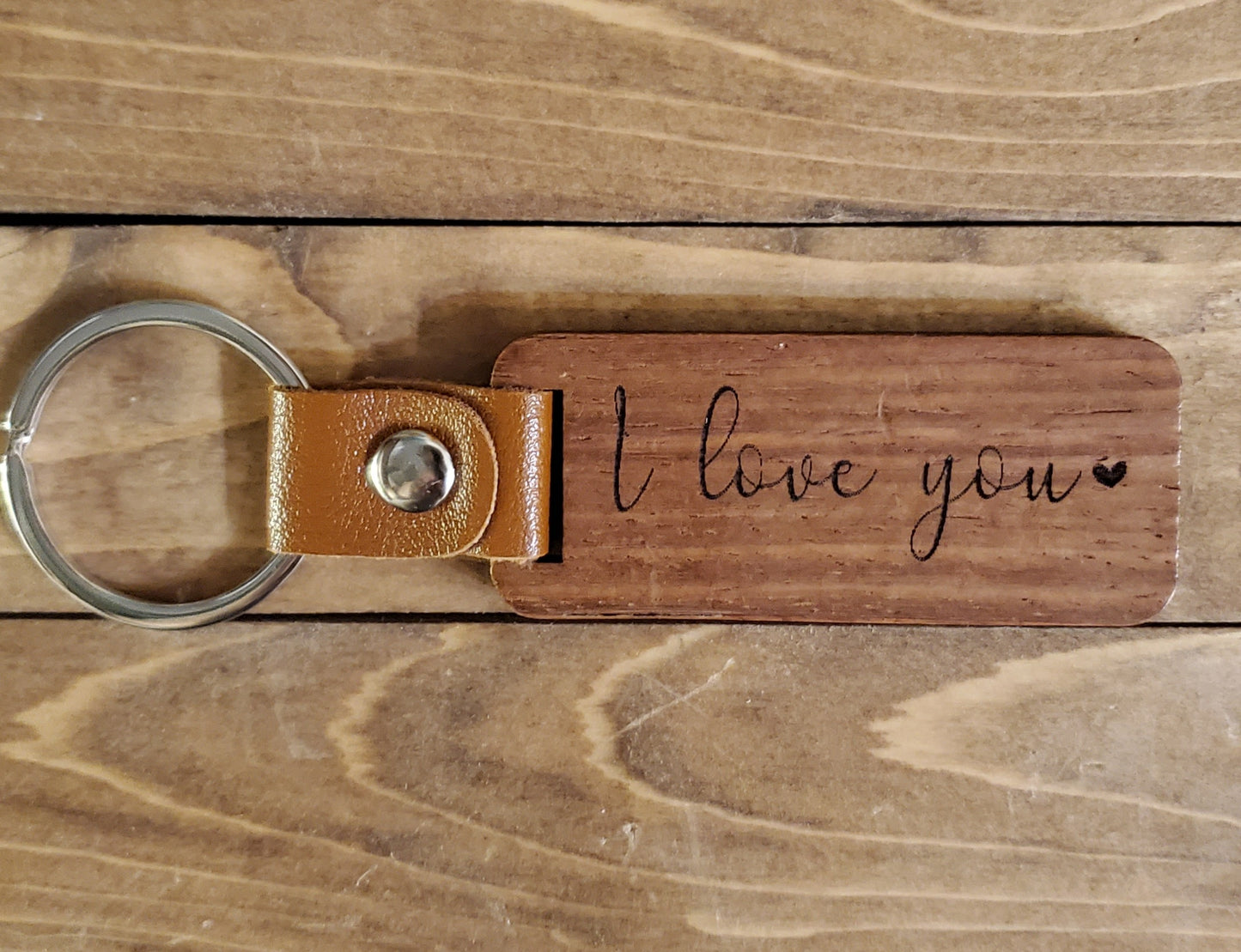 Wood Keychains