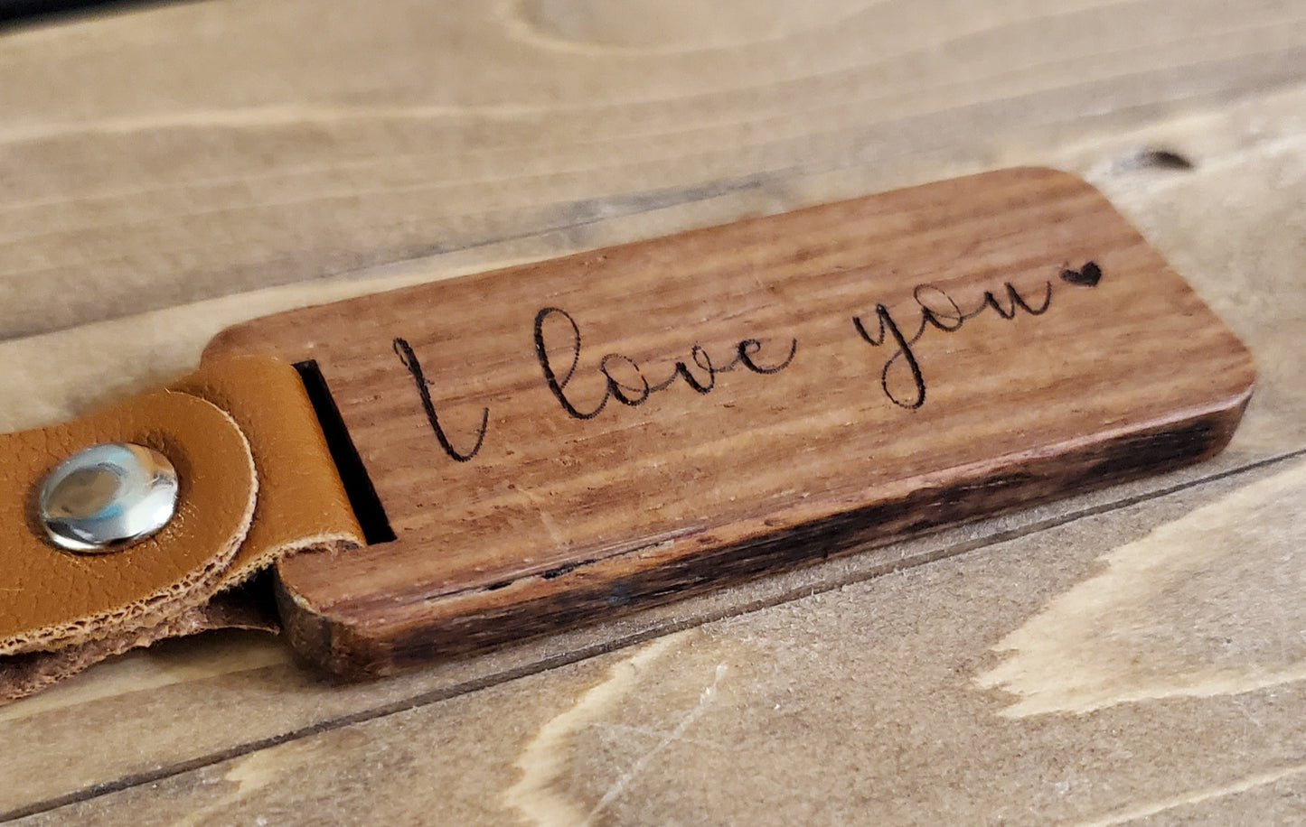 Wood Keychains