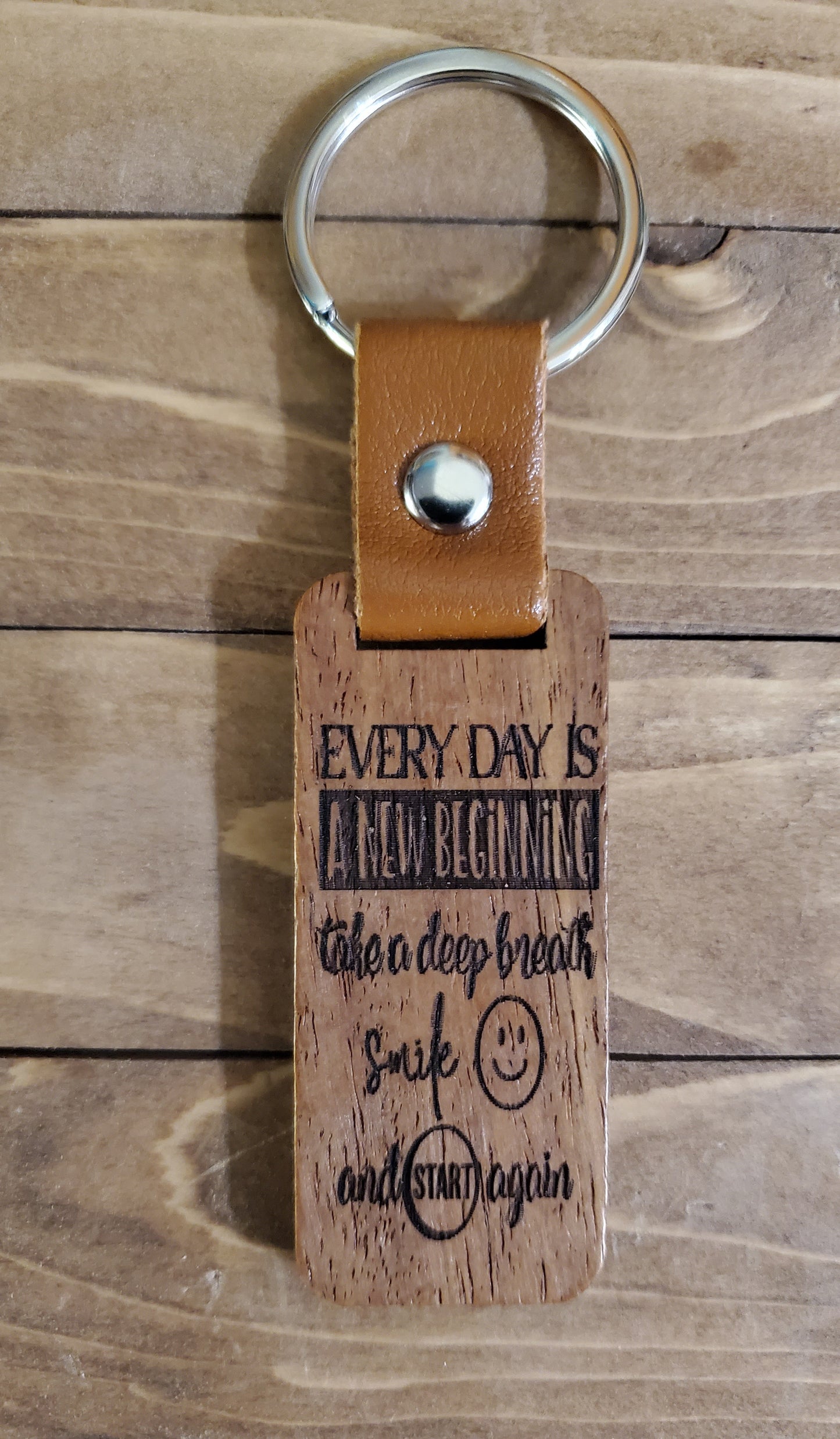 Wood Keychains