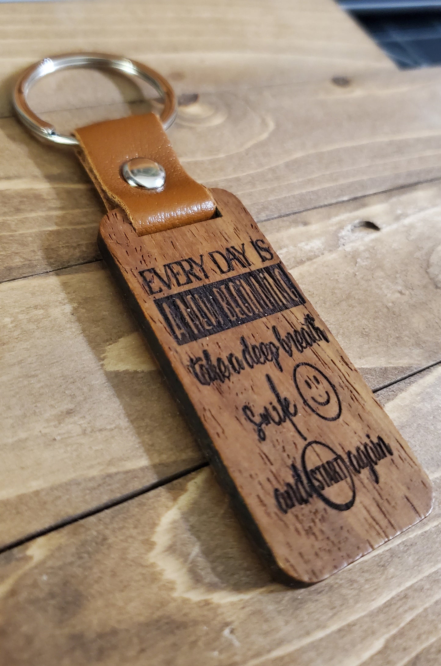 Wood Keychains