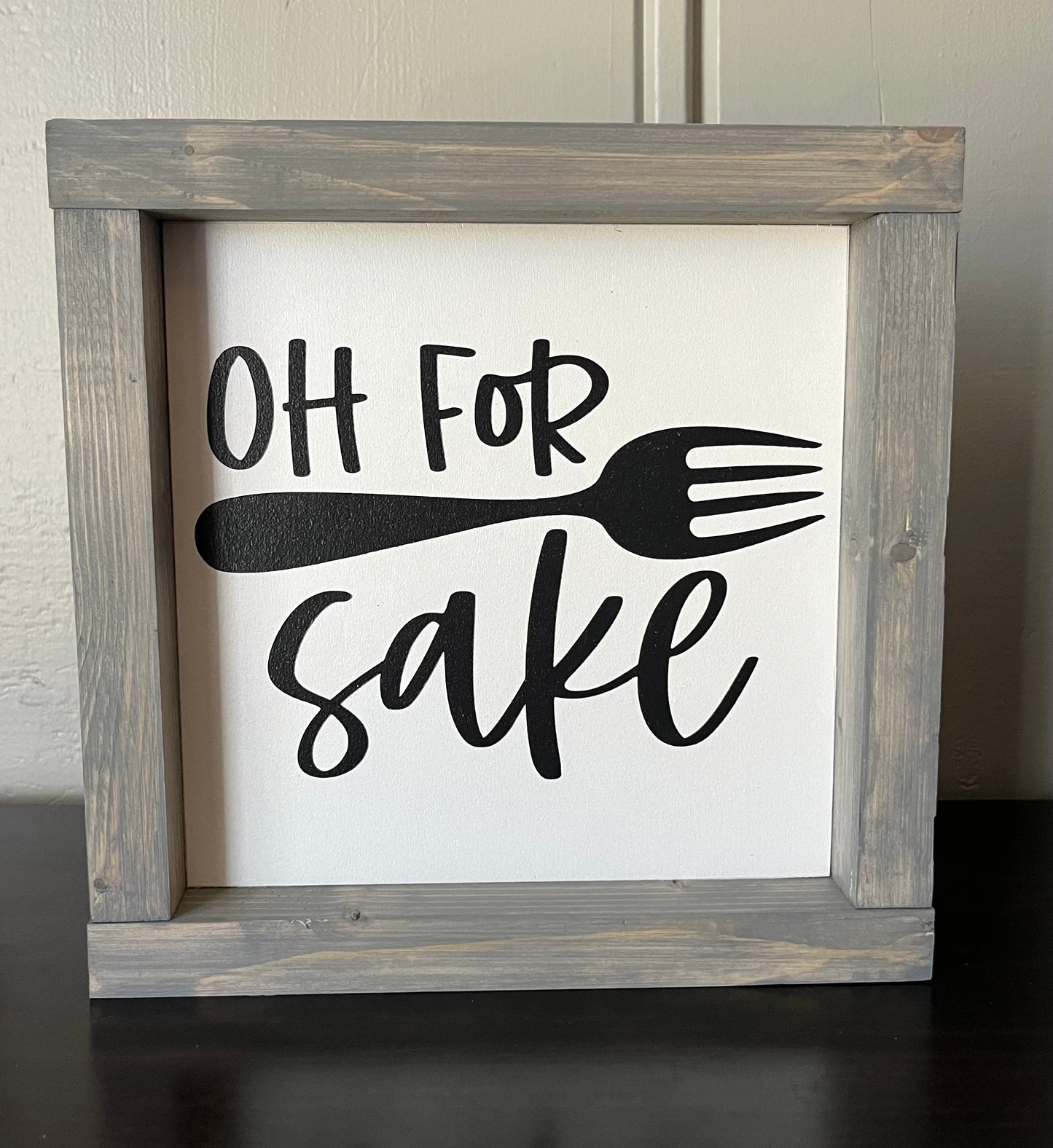 Oh for fork sake 8"