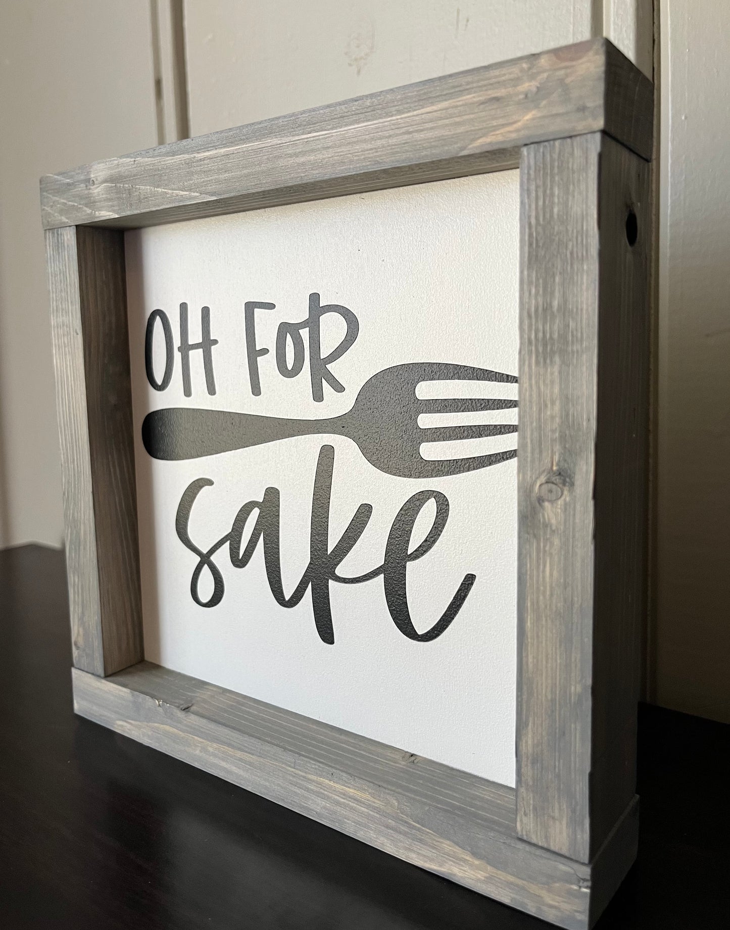 Oh for fork sake 8"