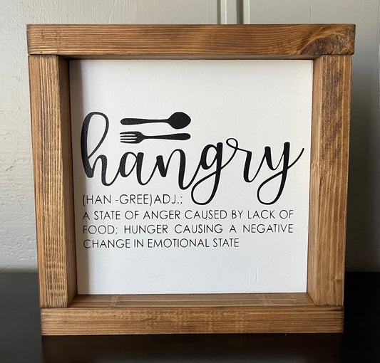 Hangry 8"