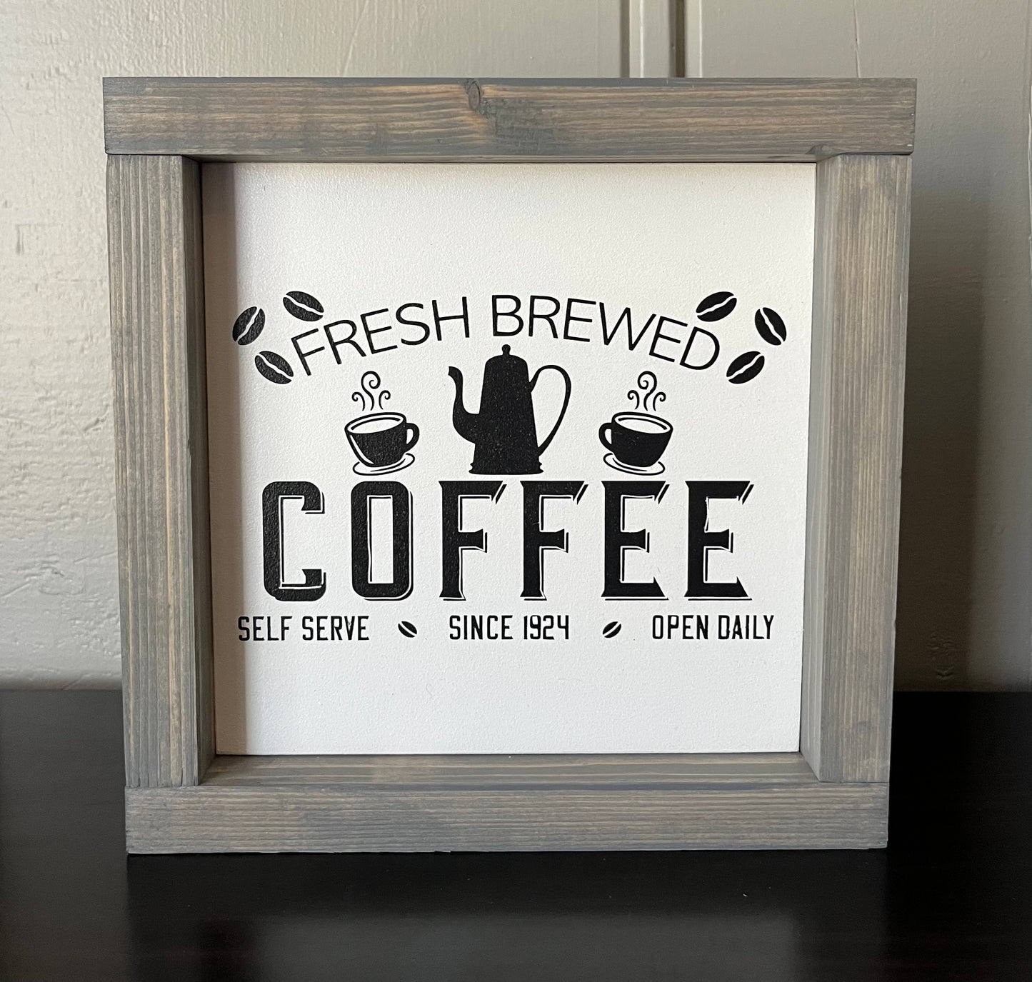 Fresh brewed Coffee