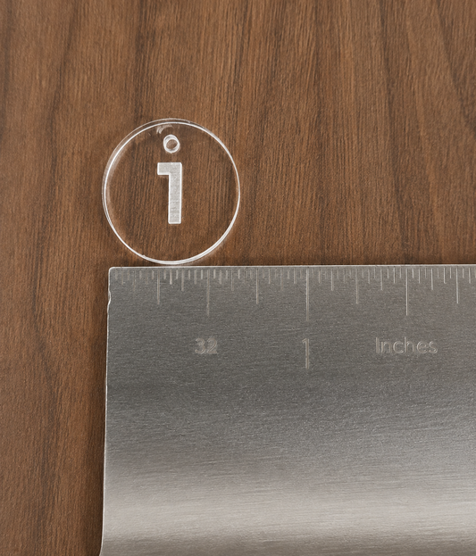 Acrylic Jewelry Tags