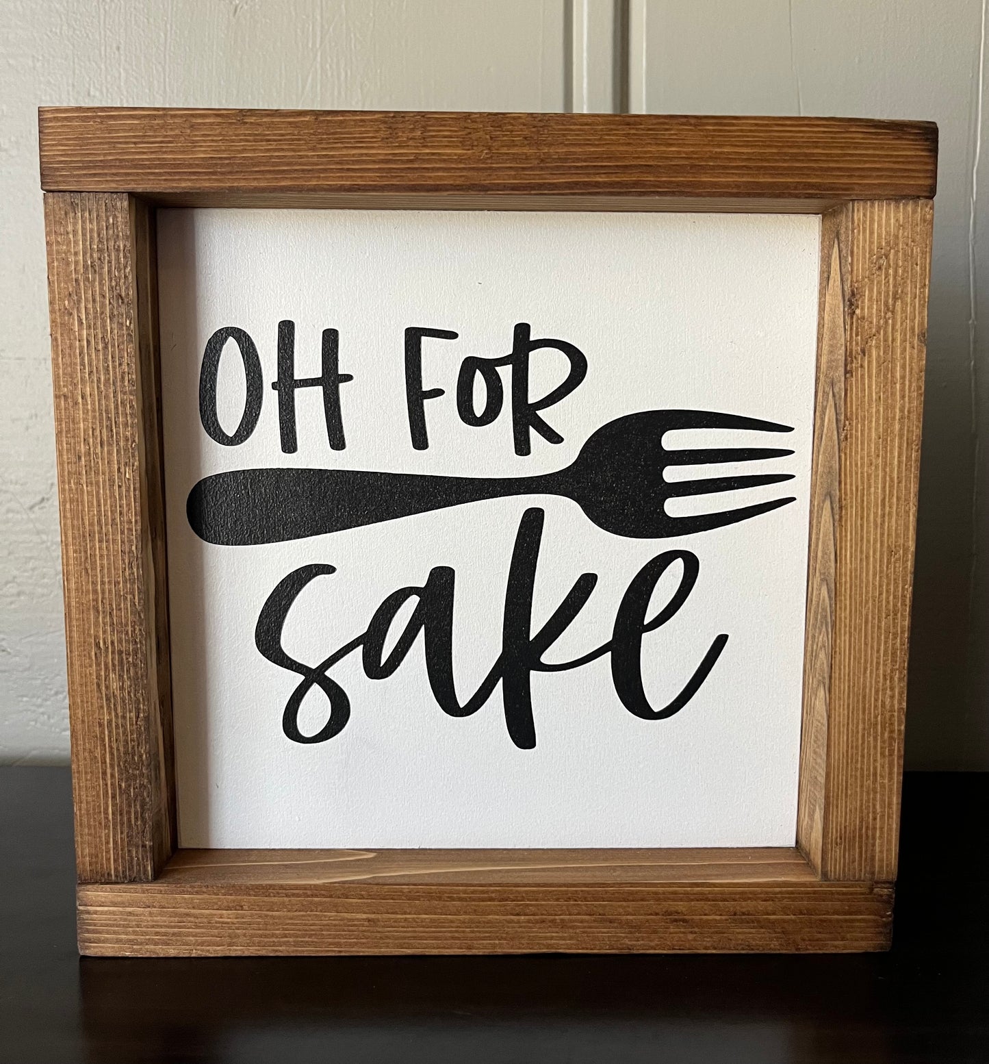 Oh for fork sake 8"