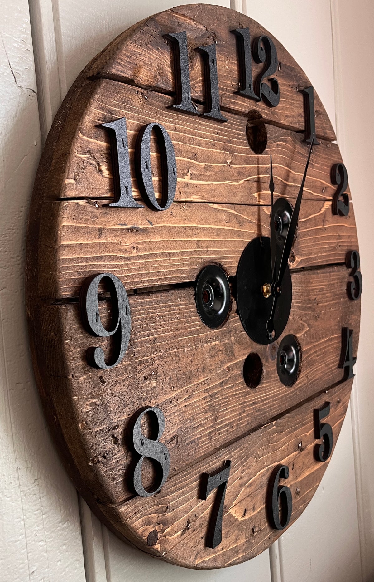 20" 3D Spool clock - Provincial