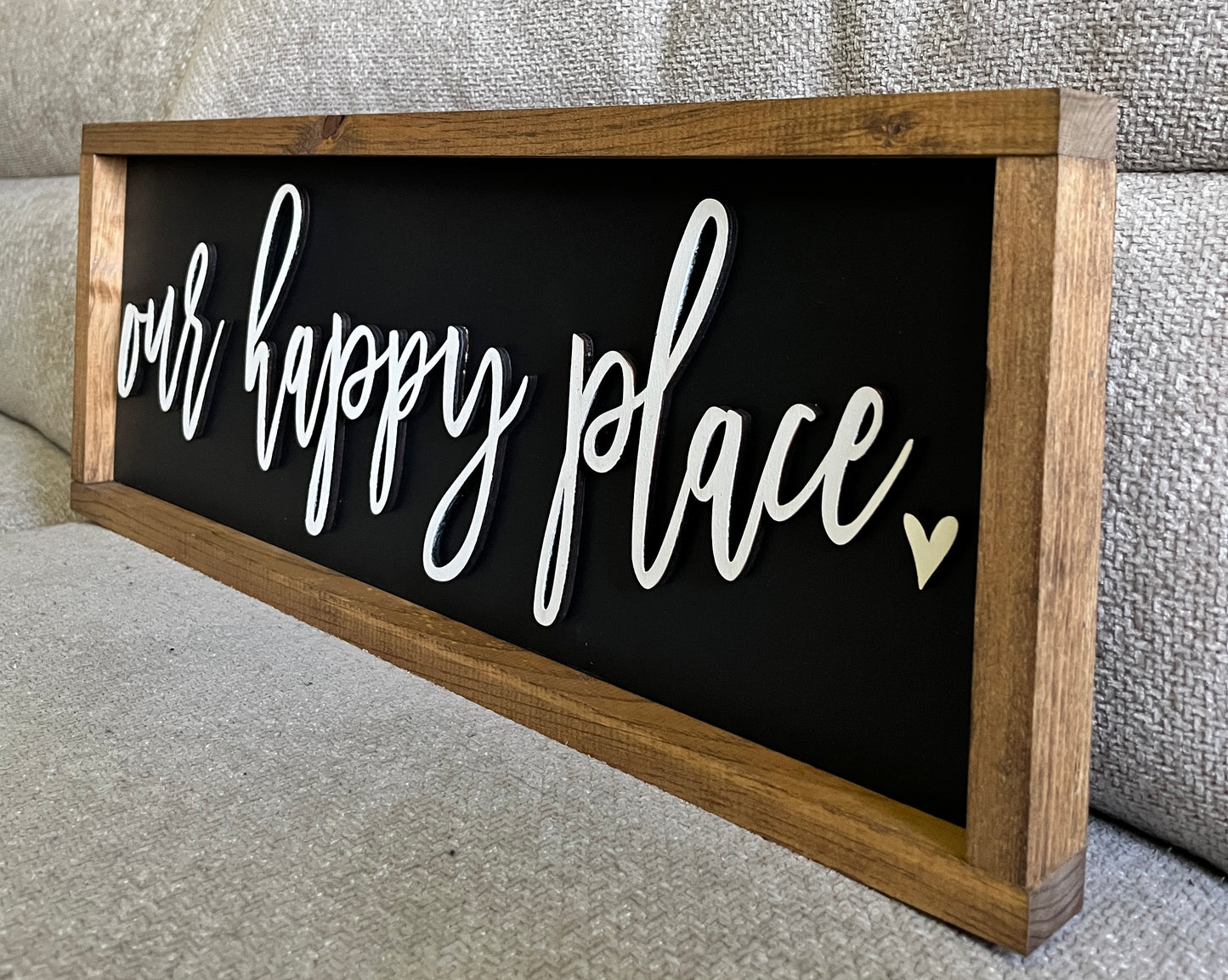 3D Our happy place - 25"