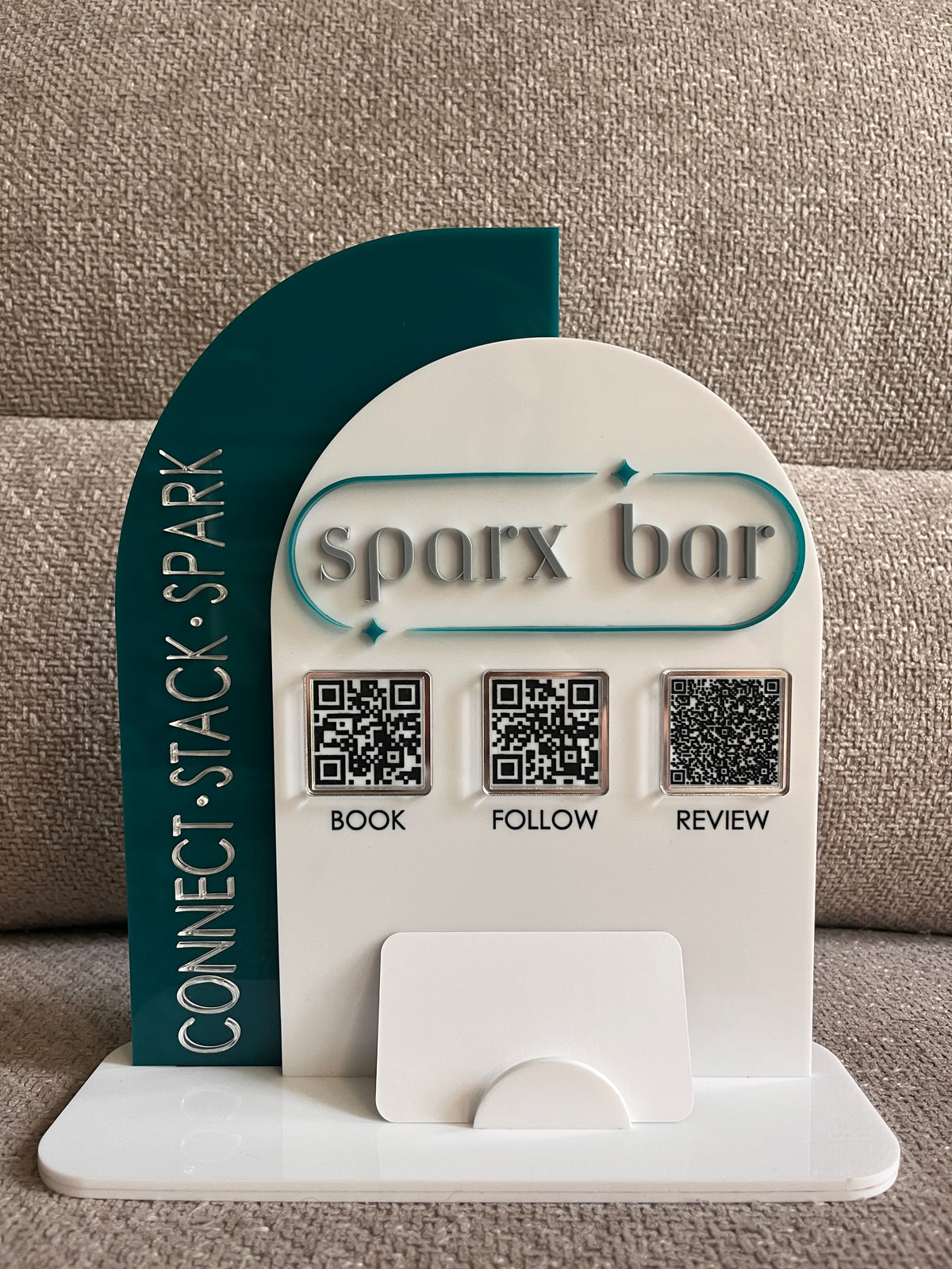 Custom Acrylic social Media Sign