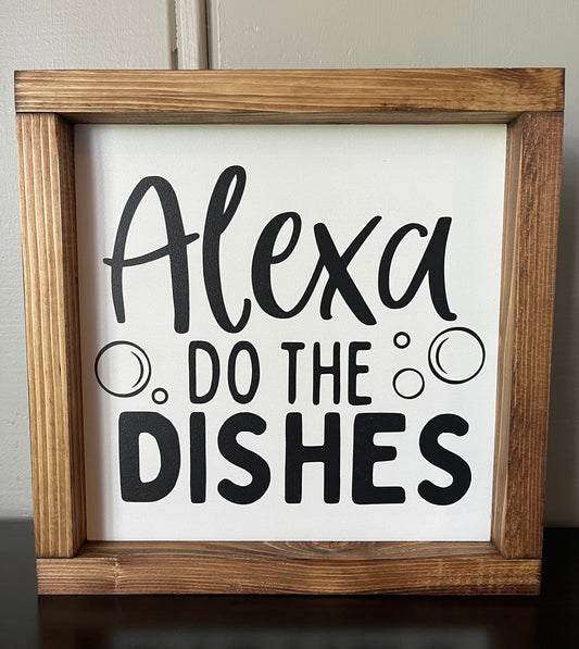Alexa Do the dishes -10"