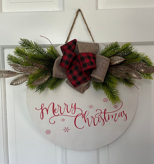 14" Christmas Round