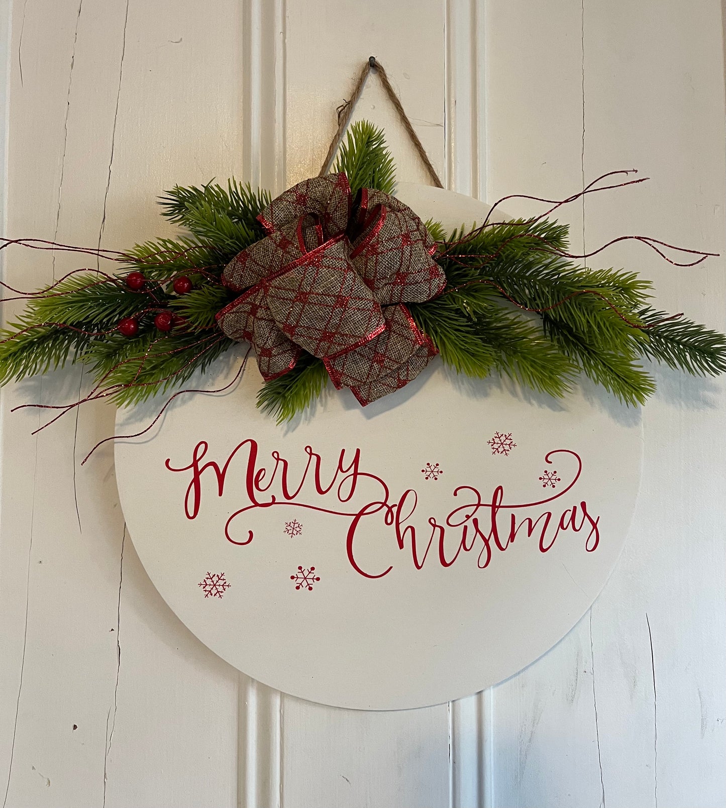 14" Christmas Round