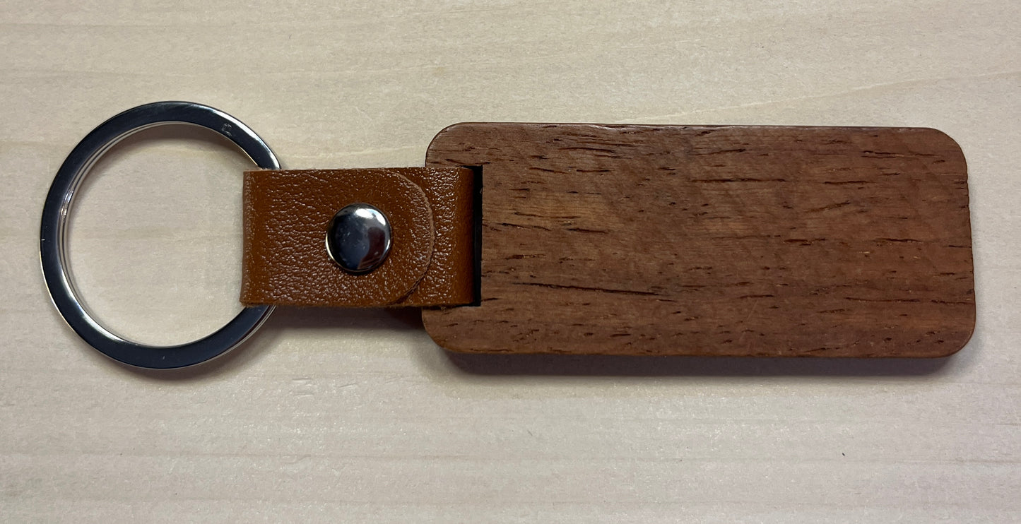 Custom Laser engraved Keychain