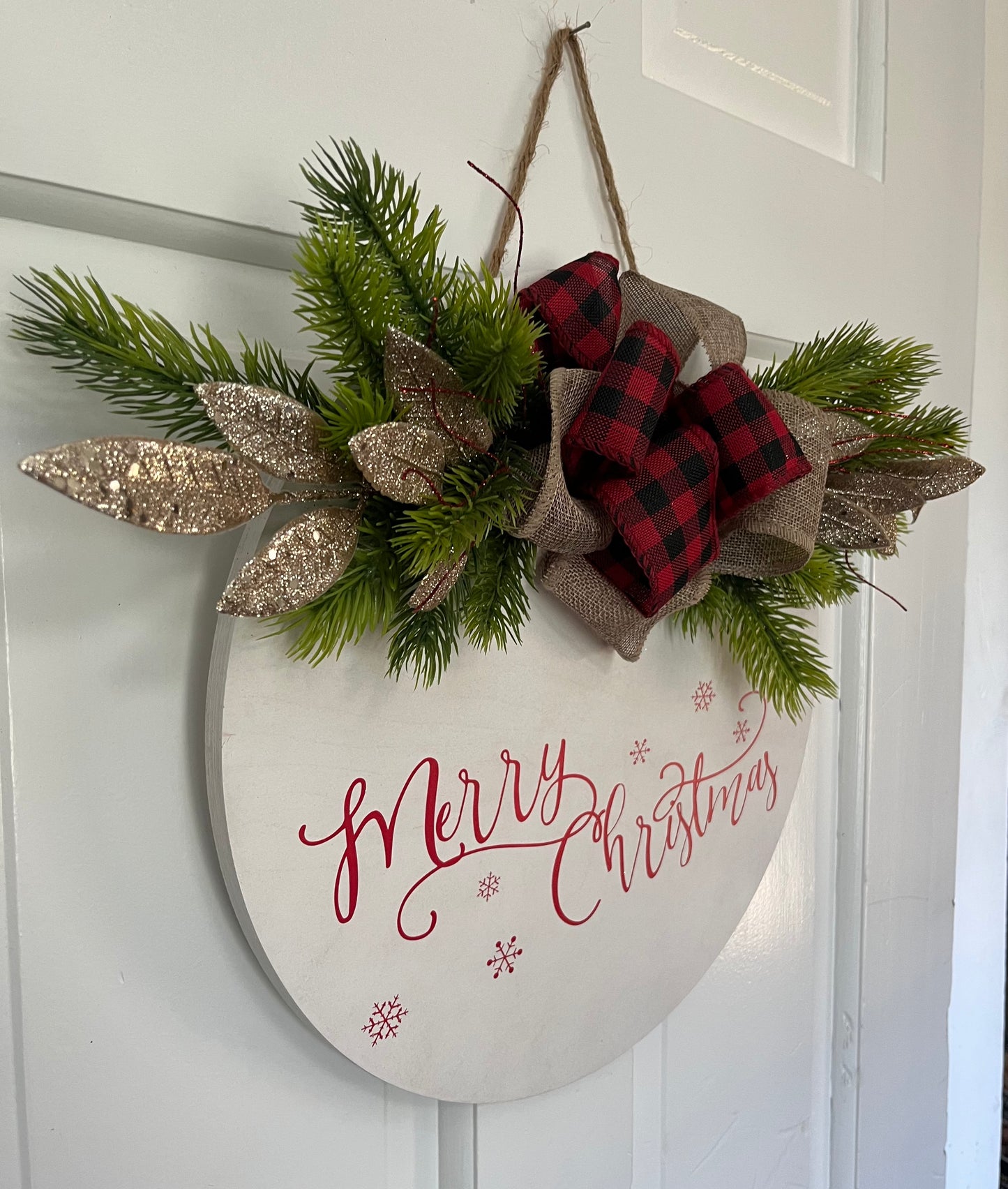 14" Christmas Round