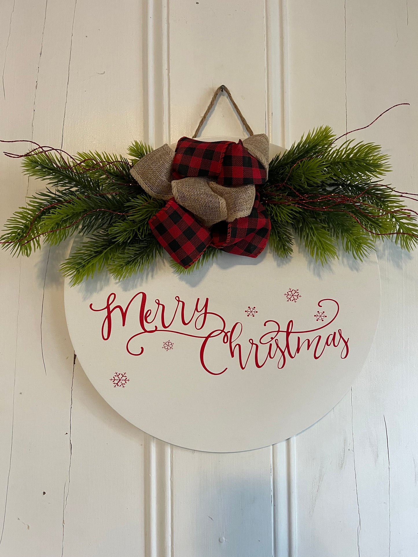 14" Christmas Round