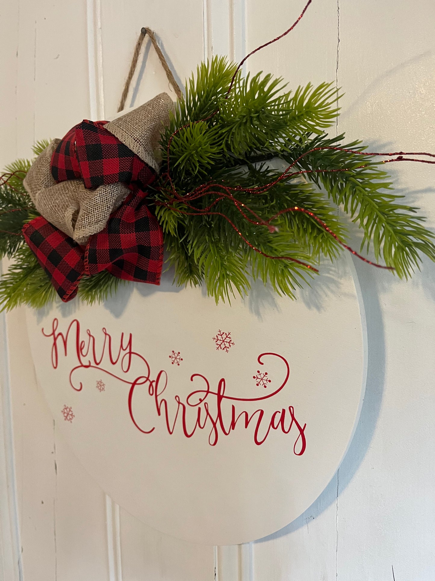 14" Christmas Round