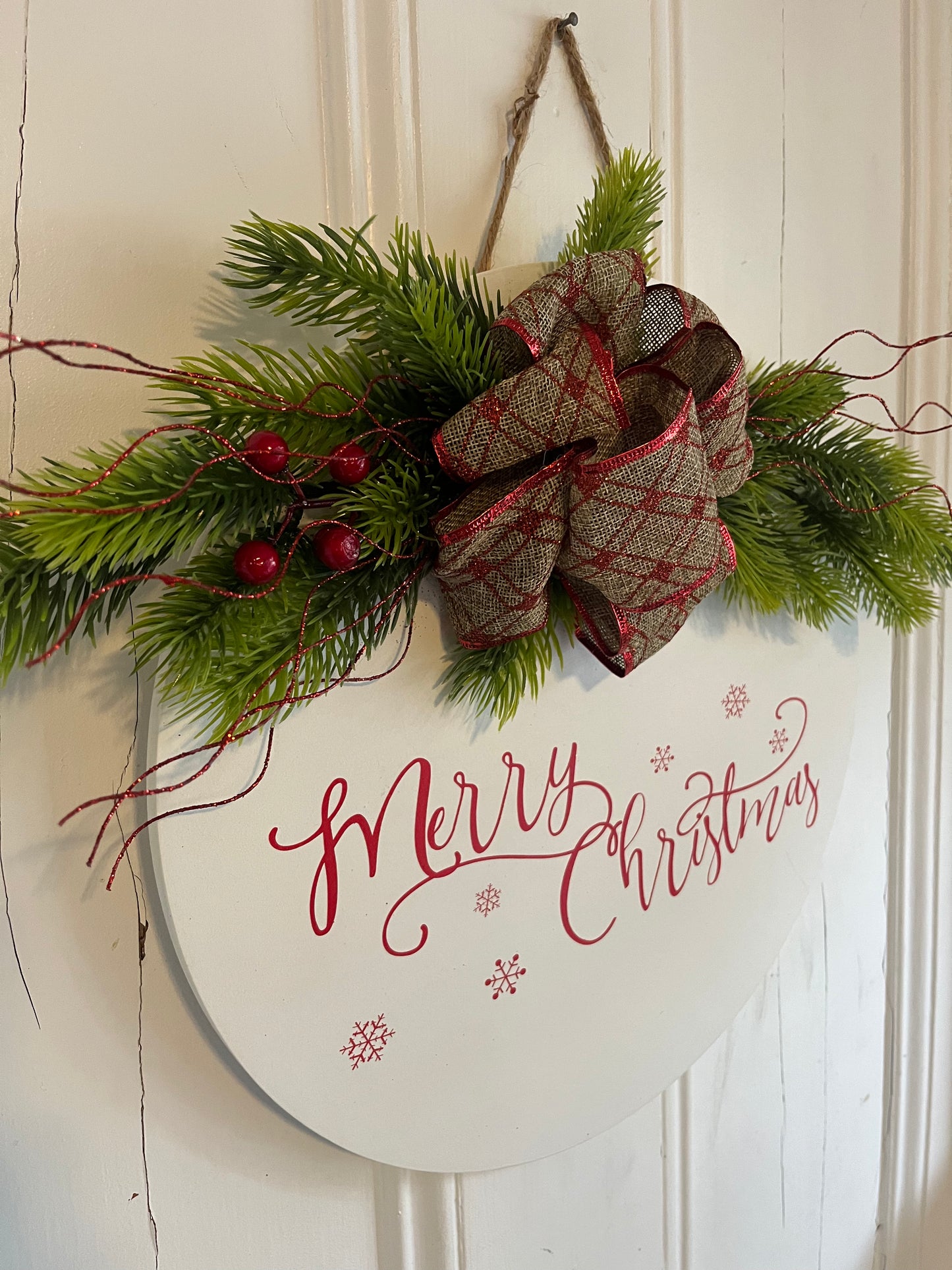 14" Christmas Round