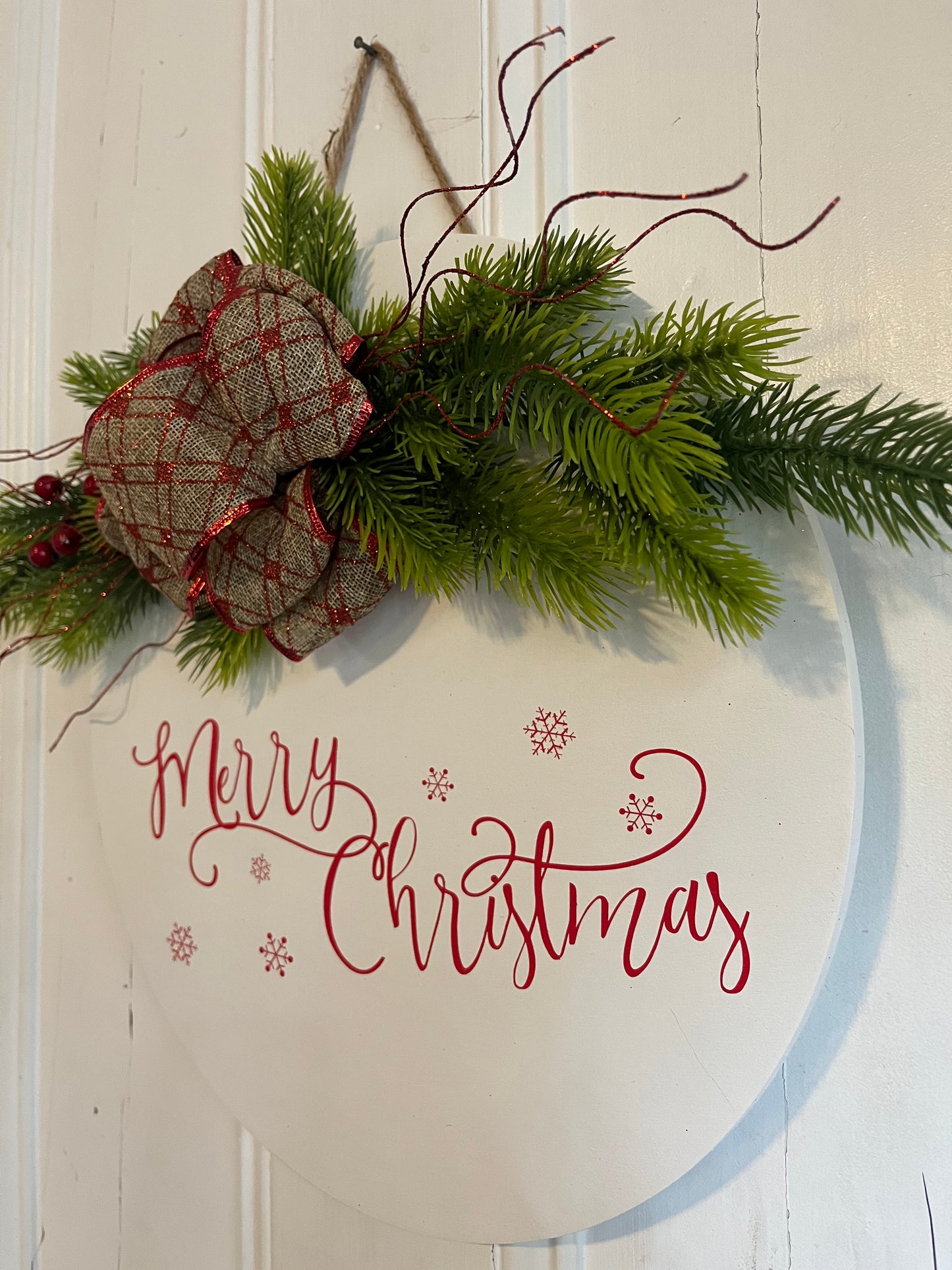 14" Christmas Round