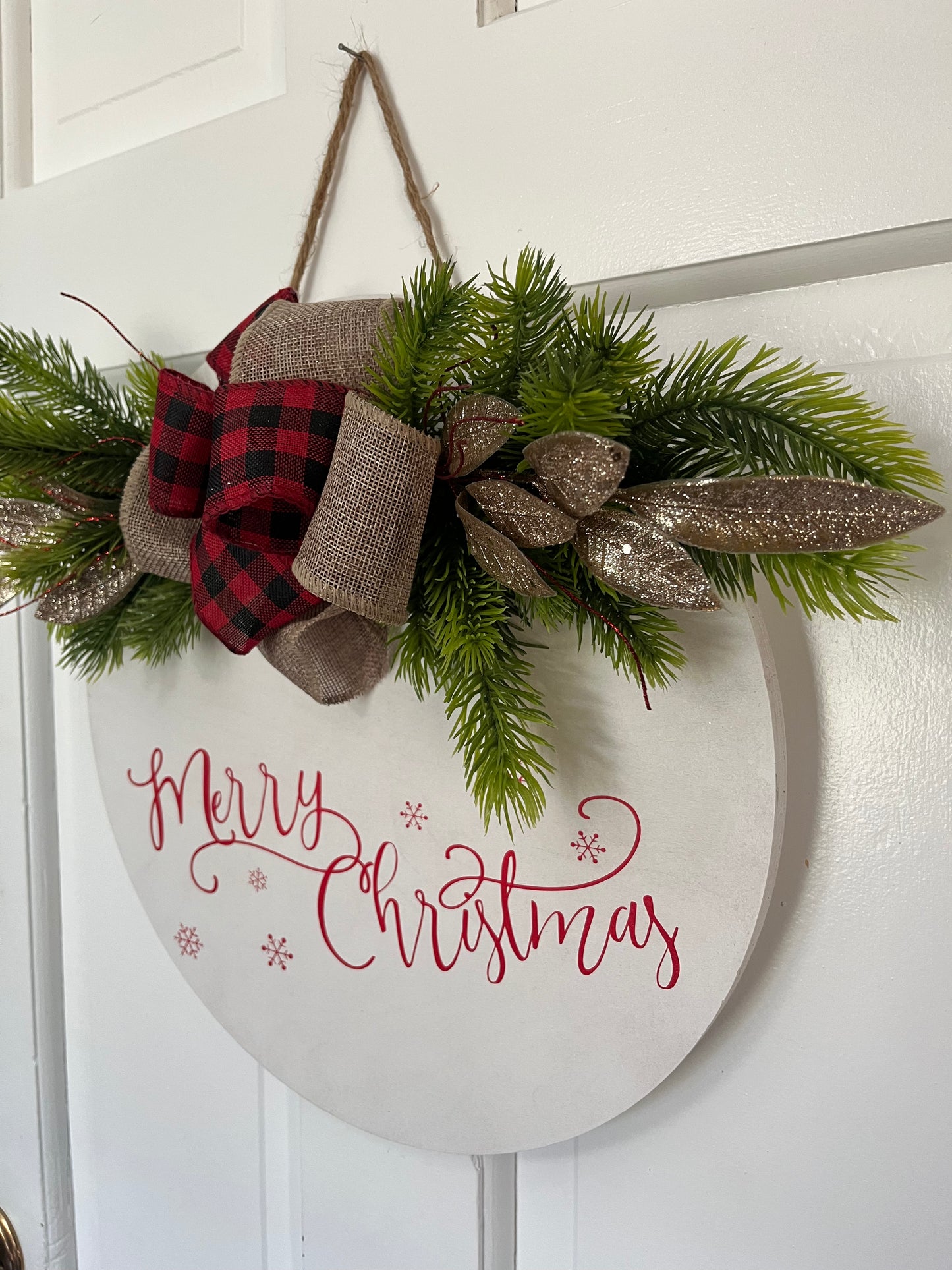 14" Christmas Round