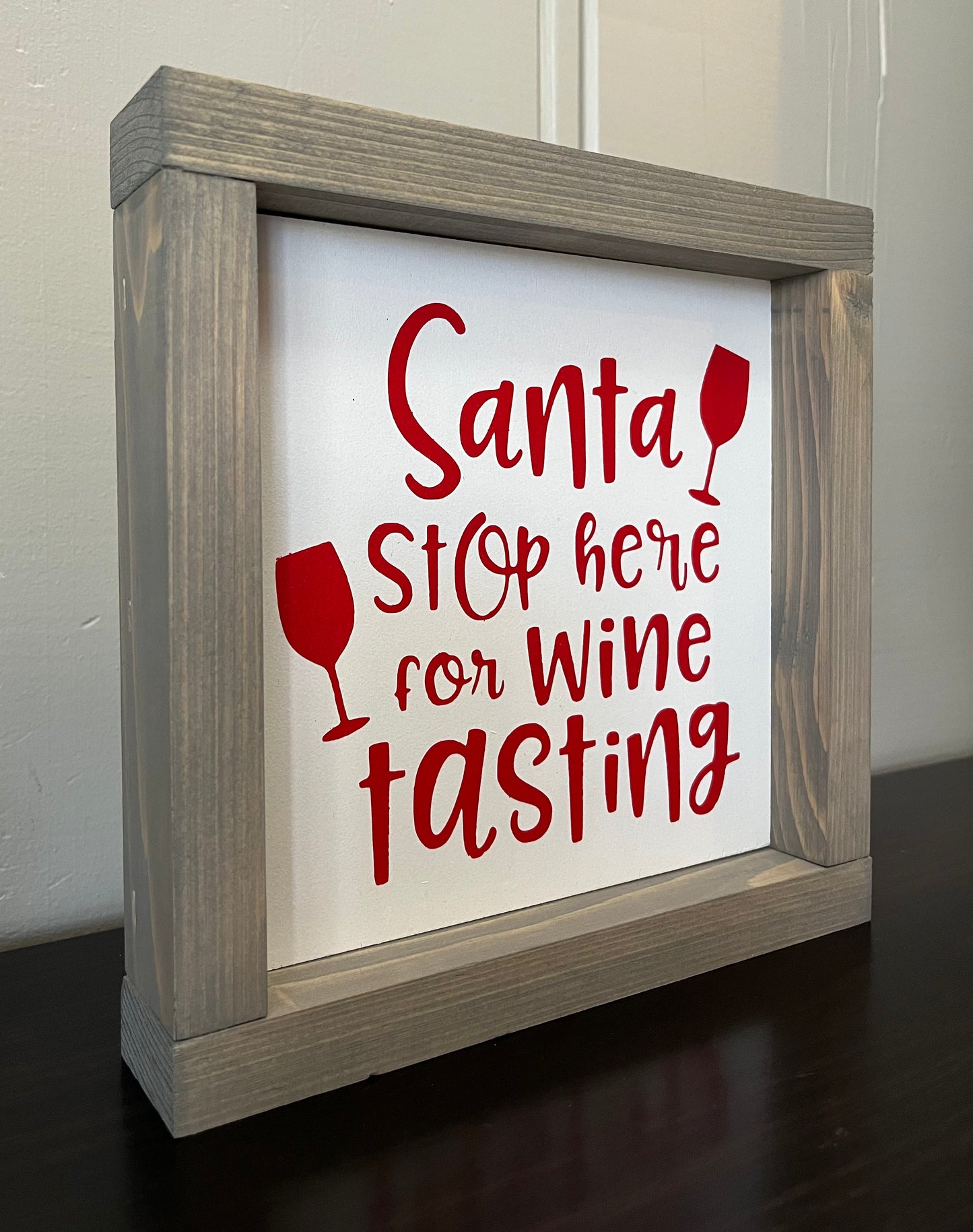 Santa stops here for wine tasting 8"