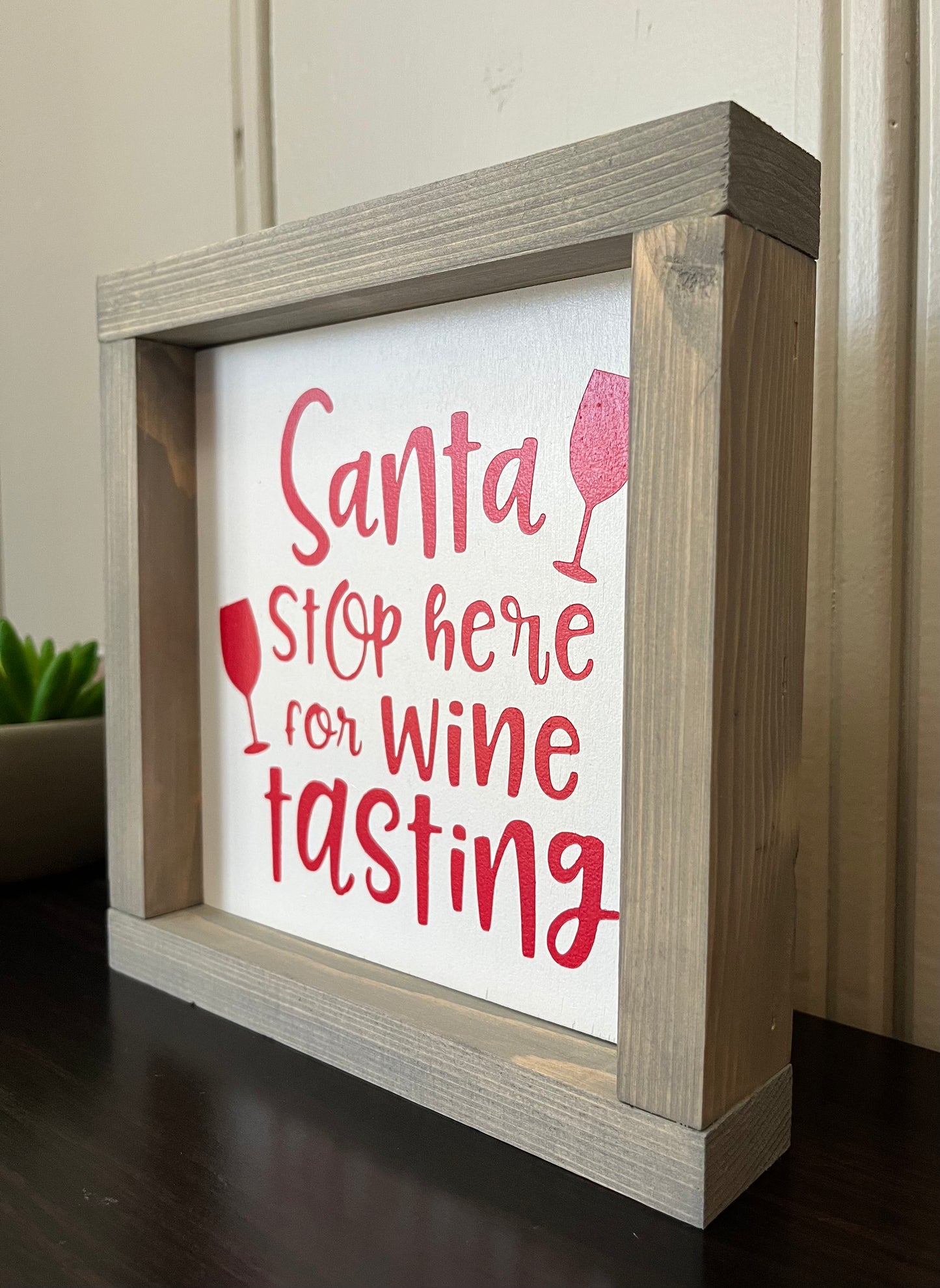 Santa stops here for wine tasting 8"