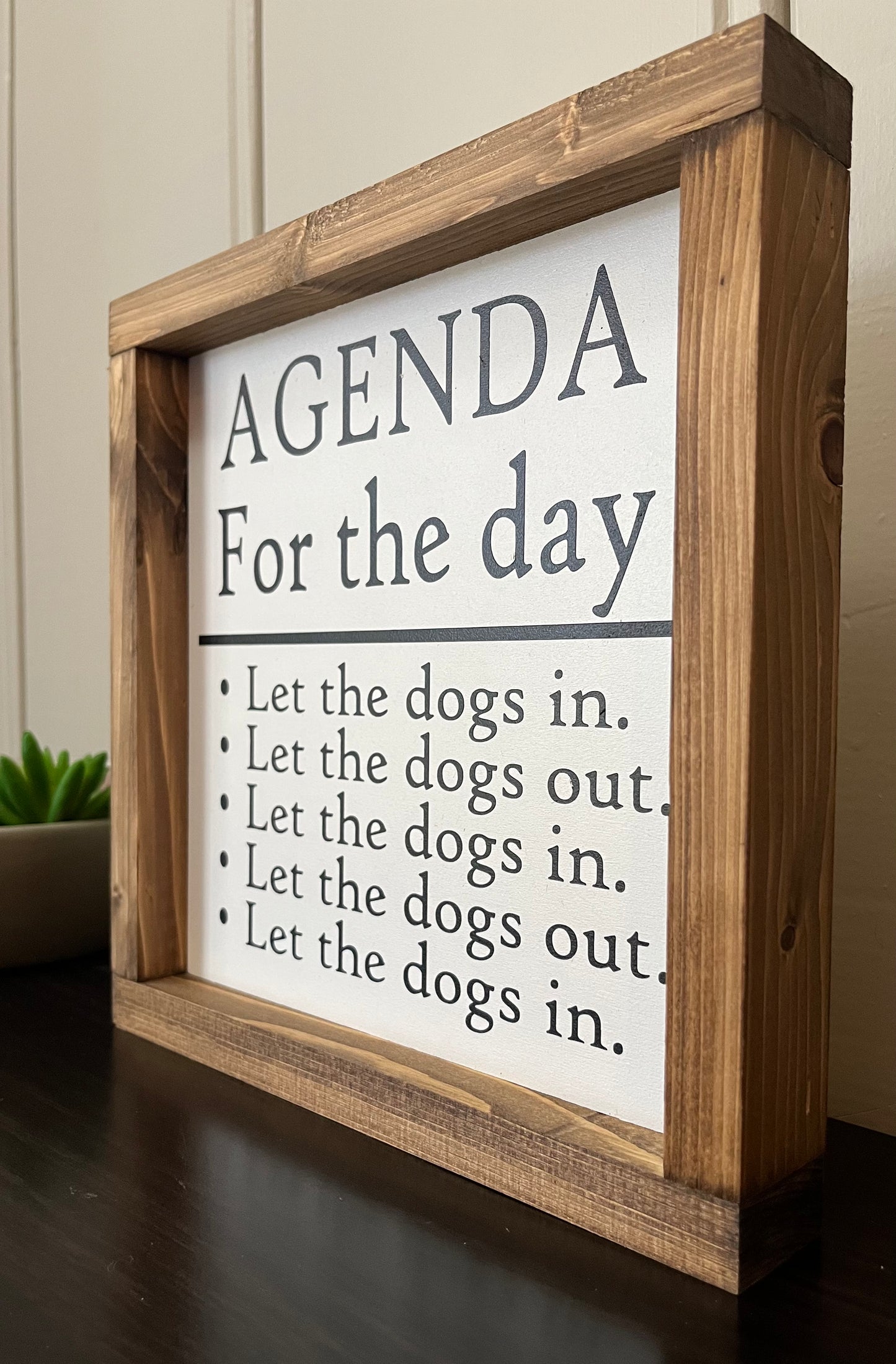 Agenda for the day 10”